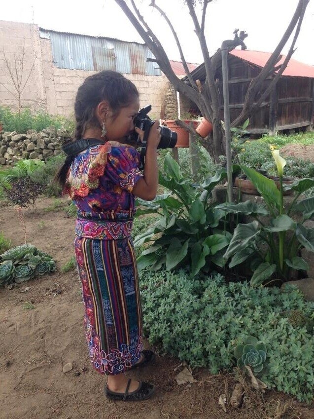  - Guatemalan girl with fixed sight and steady pulse. (Photo Credit: Ixquik Poz Salanic, Ki’kotemal)
